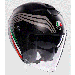 Каска за скутер AGV IRIDES BOLOGNA MATT BLACK/TRICOLORE