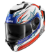 Каска SHARK SPARTAN GT PRO CARBON FLAGSTAFF BLUE/WHITE/RED