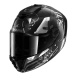 Каска SHARK SPARTAN RS CARBON XBOT BLACK/WHITE/SILVER