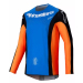 Мотокрос джърси Alpinestars TECHSTAR MELT ORANGE/BLUE