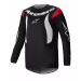 Мотокрос джърси Alpinestars FLUID HAUL BLACK/WHITE