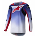 Мотокрос джърси Alpinestars FLUID WURX PURPLE/RED