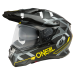 Ендуро каска D-SRS SQUARE BLACK/NEON YELLOW/GRAY V.25