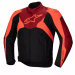 Текстилно яке ALPINESTARS T-JAWS V4 WATERPROOF BLACK/RED FLUO