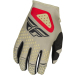 Мотокрос ръкавици FLY RACING Kinetic SYM- Light Grey/Red/Black 2025