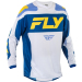 Мотокрос блуза FLY RACING F-16 Riding -White/Dark Blue/Yellow 2025