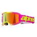 Мотокрос очила ALPINESTARS VISION 5 WORDMARK PNK/YLW MIRROR-RED