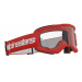 Мотокрос очила ALPINESTARS VISION 3 WORDMARK RED CLEAR