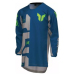 Детско мотокрос джърси THOR LAUNCHMODE FORGE BLUE