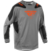 Мотокрос блуза FLY RACING Kinetic SYM-Grey/Orange/Black 2025