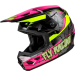 Детска крос каска FLY RACING Kinetic Scorched - Neon Pink/Hi-Vis/Black 2025