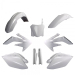 Комплект пластмаси POLISPORT Full Plastic Kit Honda CRF 250R (2008) White