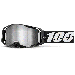 Мотокрос очила 100% ARmatic BLACK MIRROR SILVER FLASH
