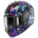 Каска SHARK RIDILL 2 RAGING BEAST Blue/Violet/Pink