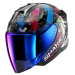 Каска за скутер SHARK SKWAL i3 JET HELLCAT Black / Blue