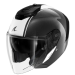 Скутерова каска SHARK RS JET CARBON SKIN Carbon White Black