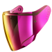 Розов иридиум визьор за SHARK SKWAL i3 JET / SKWAL JET
