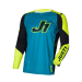 Мотокрос джърси Just1 J-Flex 2.0 Frontier Teal Black/Yellow Fluo