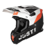 Mотокрос каска Just1 J-22 C Adrenaline Orange/Carbon Matt
