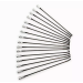 Спици KITE SPOKES 19 FR BK/SI 16PC Silver