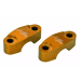 Скоби за кормило KITE UPPER BAR CLAMP MC 28 Orange