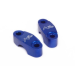 Скоби за кормило KITE UPPER BAR CLAMP MC 22 Blue