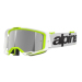 Мотокрос очила ALPINESTARS VISION 8 WORDMARK WHITE YLLW FLUO Mirror SILVER
