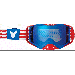 Мотокрос очила THOR ACTIVATE PATRIOT RED/WHITE/BLUE