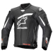 Кожено яке ALPINESTARS GP PLUS R V4 RIDEKNIT BLACK/WHITE