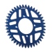 Заден пиньон RFX Pro Series Trials Aluminium BLACK Rear Sprocket BETA 2T/ GASGAS 2T - 520 40T