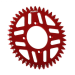 Заден пиньон RFX Pro Series Trials Aluminium BLACK Rear Sprocket BETA 2T/ GASGAS 2T - 520 41T