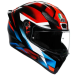 КАСКА K1 S E2206 - FASTLAP BLACK/RED/BLUE