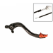 Заден лост за спирачка RFX Pro ST Rear Brake Lever (Hard Anodised Black/Orange) - KTM SX/EXC250