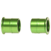 Втулки за джанти RFX Pro Wheel Spacers Front (Green) KX 125/250 06-08 / KXF 250 06-20 / 450 06-18