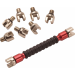 Ключ за спици RFX Race Interchangeable Multi Tip Spoke Key - RED 5.4mm -> 7.0mm