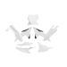 Комплект пластмаси RACETECH Plastic Kit (White) KTM SX/SX-F 25-26