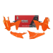 Комплект пластмаси RACETECH Plastic Kit with left Airbox Side Panel KTM 2024 (Orange/Black)