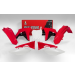 Комплект пластмаси RACETECH Plastic Kit OEM Color (2017) Red/Black/White Honda CRF450R 17-18