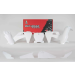 Комплект пластмаси RACETECH Plastic Kit White Husqvarna FC/TC 19-20