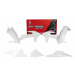 Комплект пластмаси RACETECH Plastic Kit White KTM EXC 20-23