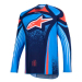 Мотокрос джърси Alpinestars TECHSTAR NOMUR NAVY/ОRANGE/BLUE