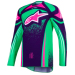 Мотокрос джърси Alpinestars TECHSTAR NOMUR PURPLE/GREEN/PINK