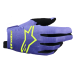 Мотокрос ръкавици ALPINESTARS RADAR PURPLE/YELLOW