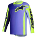 Мотокрос джърси Alpinestars Racer Portl PURPLE/YELLOW