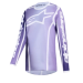 Дамско мотокрос джърси Alpinestars FLUID APEX VIOLET/WHIТЕ