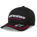 Шапка ALPINESTARS CRV BILL INDENT BLACK/RED