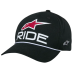 Шапка ALPINESTARS CRV BILL SNP RIDE COMP BLACK/WHITE