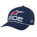 Шапка ALPINESTARS CRV BILL SNP RIDE COMP NAVY/WHITE