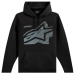 Мото суитшърт ALPINESTARS FASTING BLACK