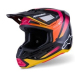 Мотокрос каска ALPINESTARS SM7 RISE BLK/YL/PINK